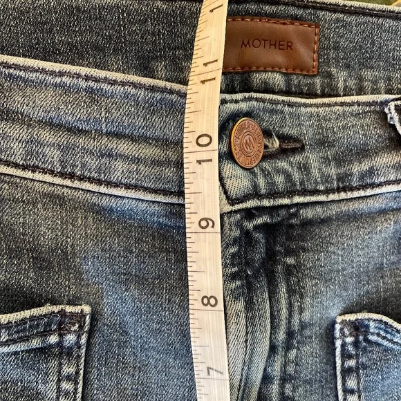 Mother Hustler Patch Pocket Ankle Fray ~ SZ 27 - Picture 7 of 8